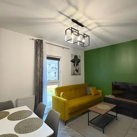 Szmaragdowy I Perłowy- Dworska 27a Apartament Gdańsk